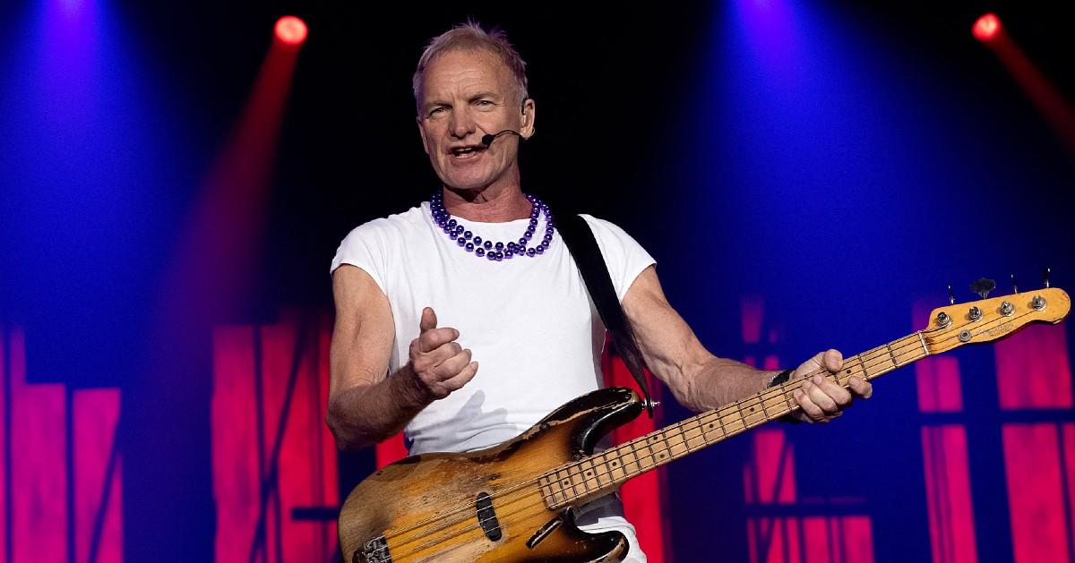 sting dying fears rocker cancels award show appearance doctors advice health