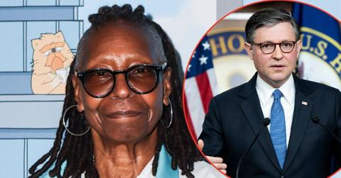 Whoopi Goldberg apologized after criticizing Mike Johnson.