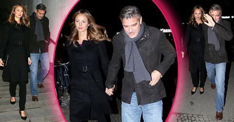 //george clooney stacey kiebler berlin date wide wenn