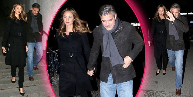 //george clooney stacey kiebler berlin date wide wenn
