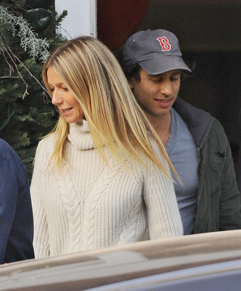 Gwyneth Paltrow Brad Falchuk Engaged Ring Wedding Party