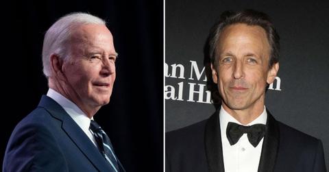 joe biden late night seth meyers interview tank ratings m viewers