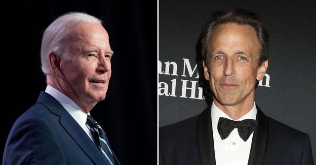 joe biden late night seth meyers interview tank ratings m viewers