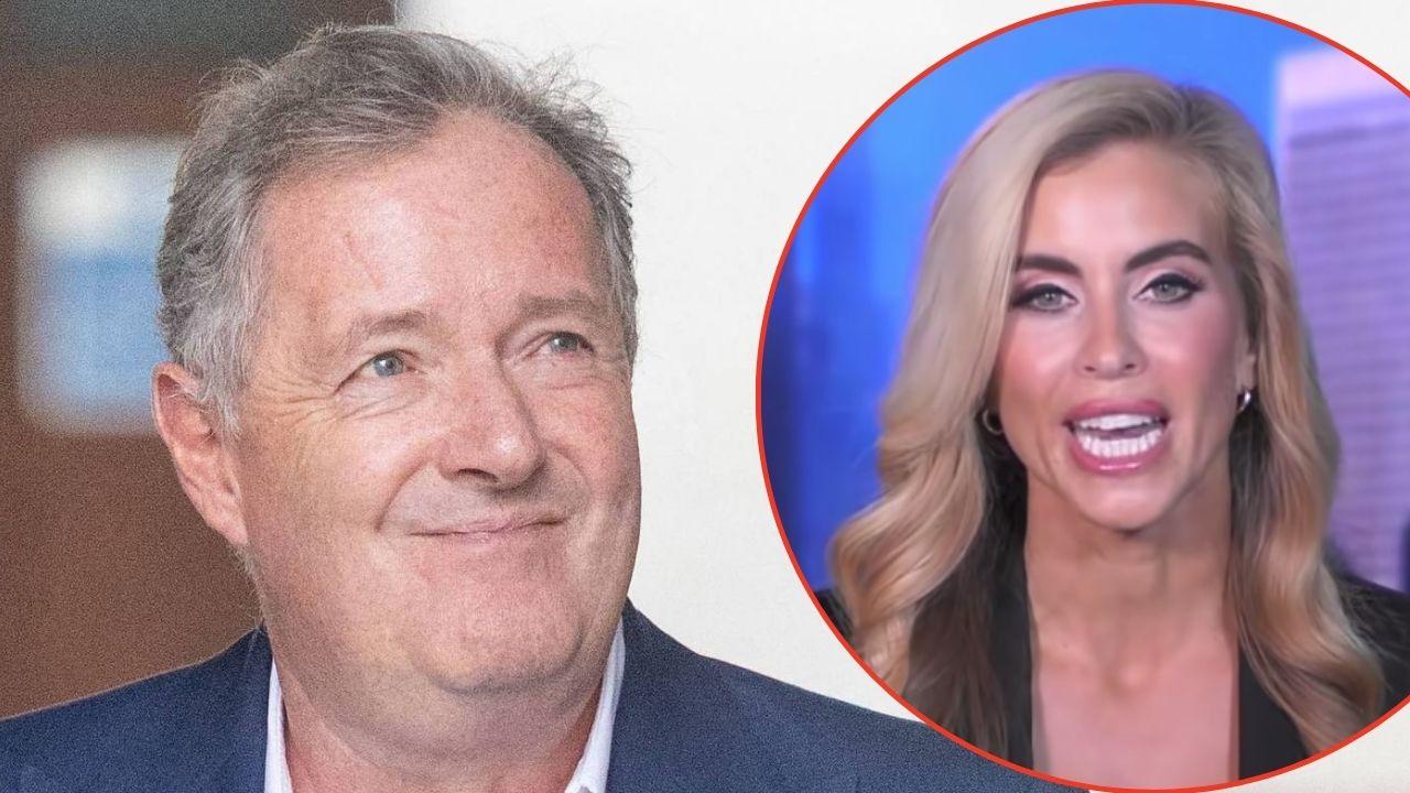 Picture of Piers Morgan and Katie Zacharia