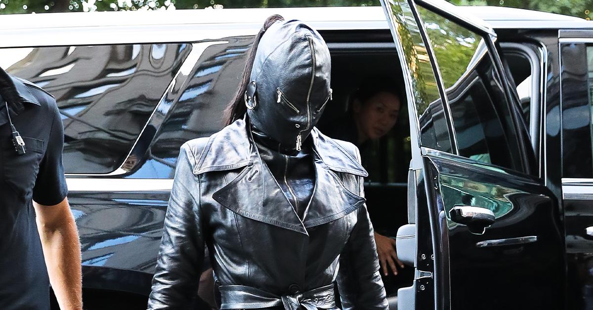 kim k dominatrix outfit