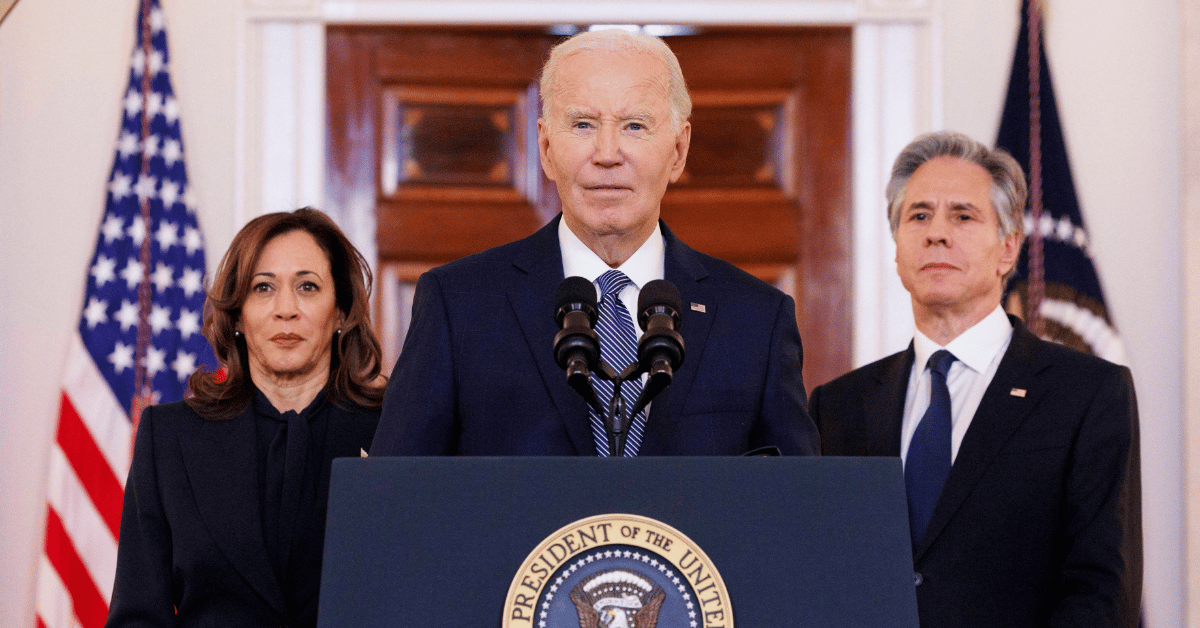 Photo of Kamala Harris and Joe Biden