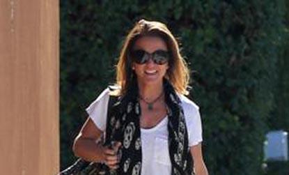 Tina Simpson Puts On A Brave Face