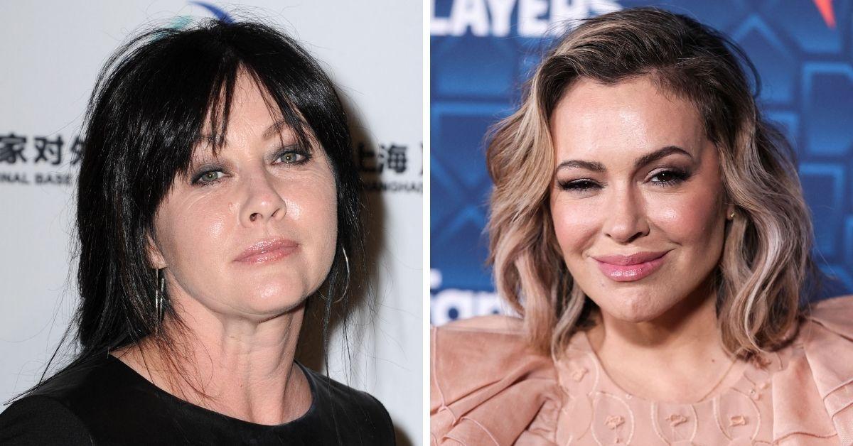 Shannen Doherty and Alyssa Milano.