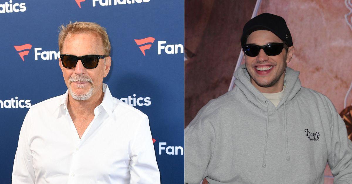 Photo of Kevin Costner and Pete Davidson