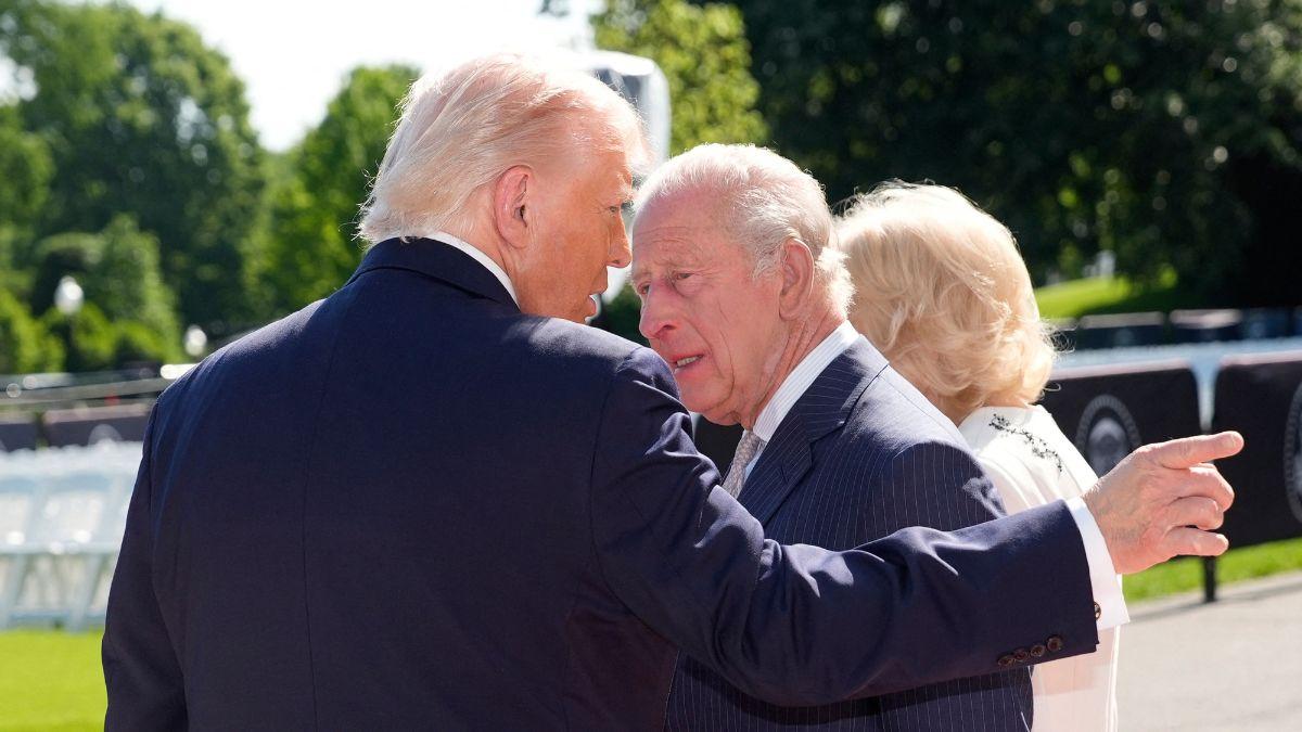 Photo of Donald Trump and King Charles