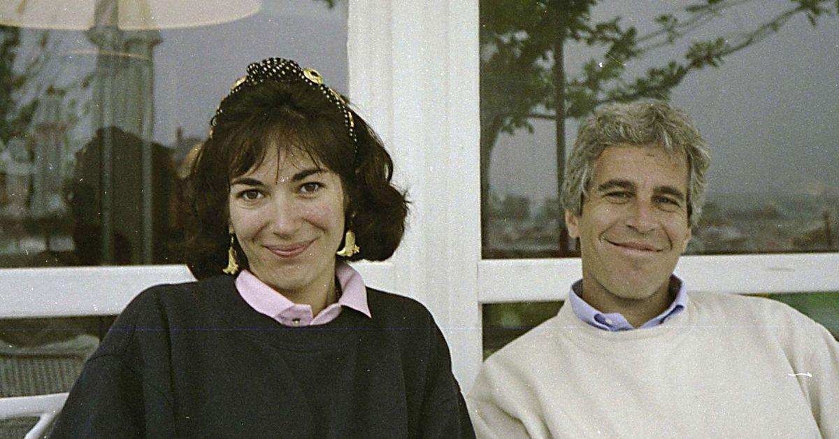 Photo of Ghislaine Maxwell and Jeffrey Epstein