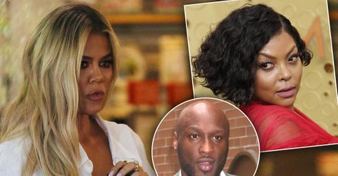 Khloe Accused Of Breaking Up Ex Lamar & Taraji P. Henson