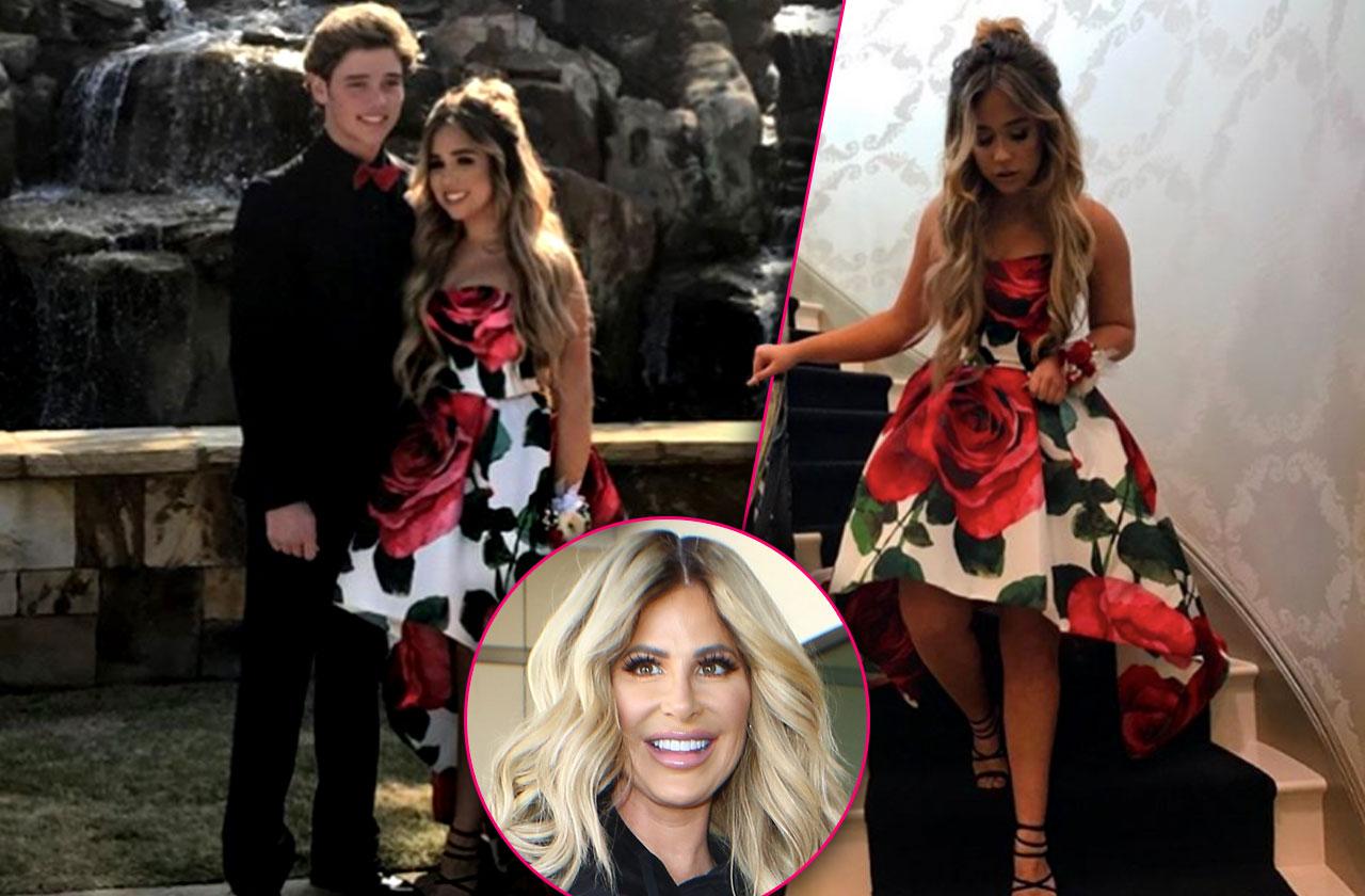 //kim zolciak daughter ariana goes to prom pp