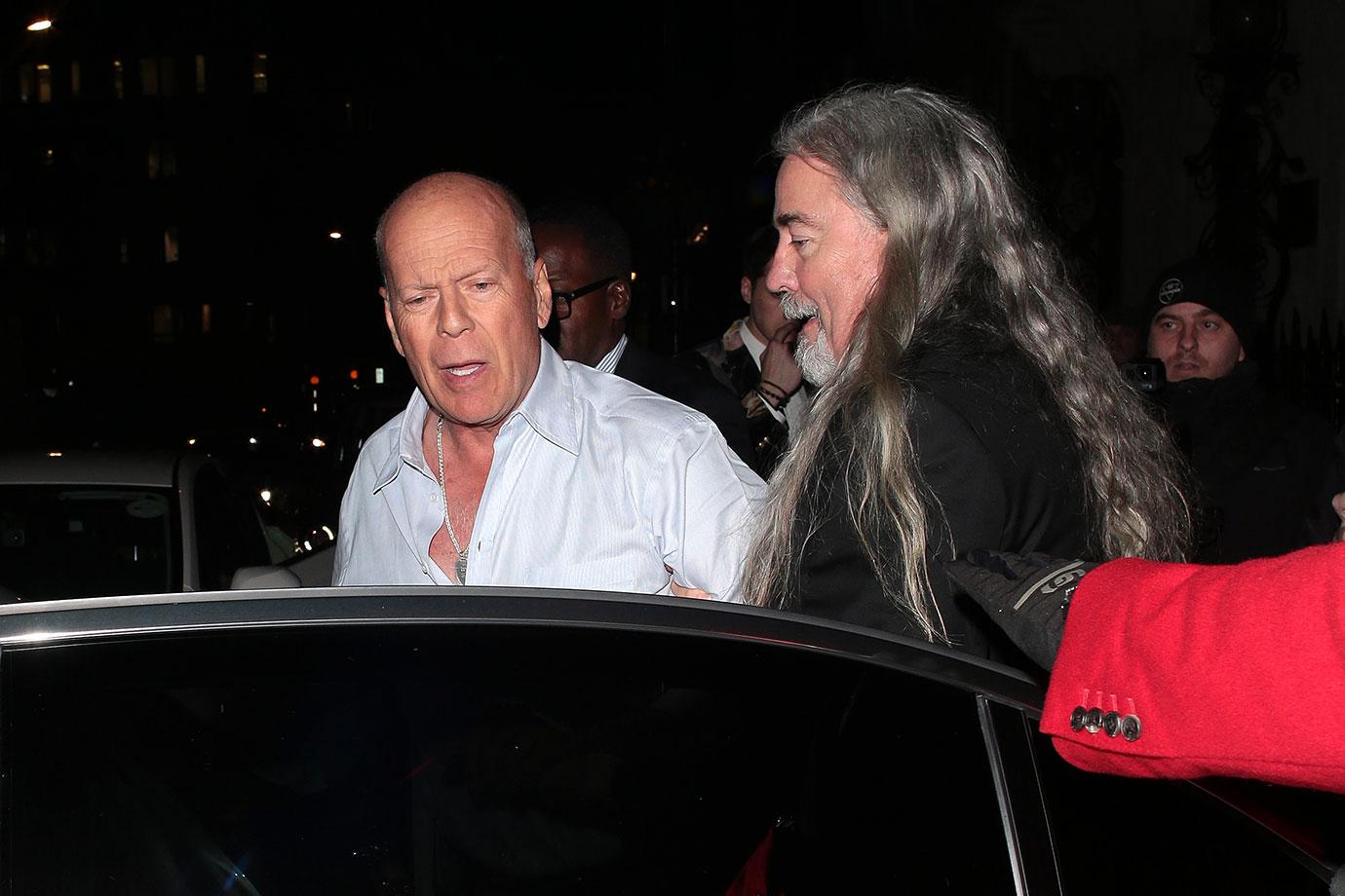 Photos: Bruce Willis Caught Leaving Club Party Drunk