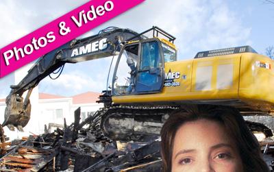 //badger demolished spl post