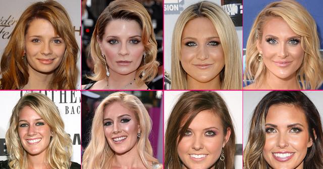 Heidi Montag Stephanie Pratt Mischa Barton Audrina Patridge Closeups