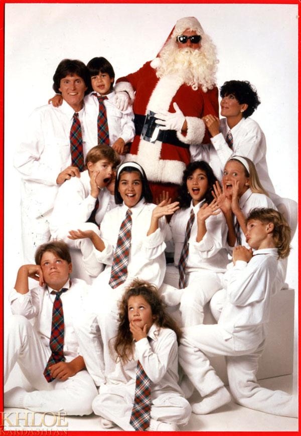 //kardashian christmas card​