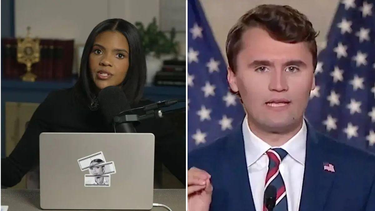 Candace Owens and Charlie Kirk
