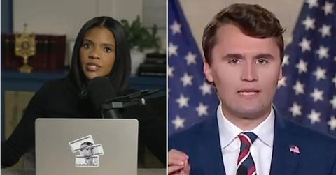 Candace Owens and Charlie Kirk