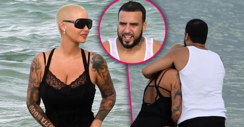 Amber Rose Butt Swimsuit French Montana Dating Rumors