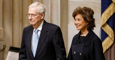 Mitch McConnell's wife, Elain Chao, embarked on a trip to China in June.
