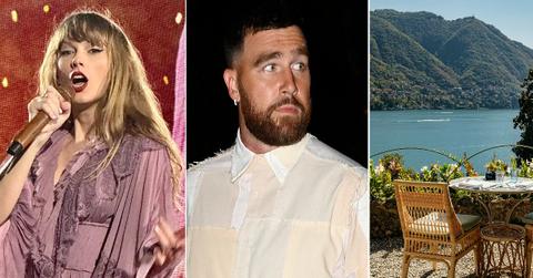 taylor swift and travis kelce on the hunt for lake como hideaway pp