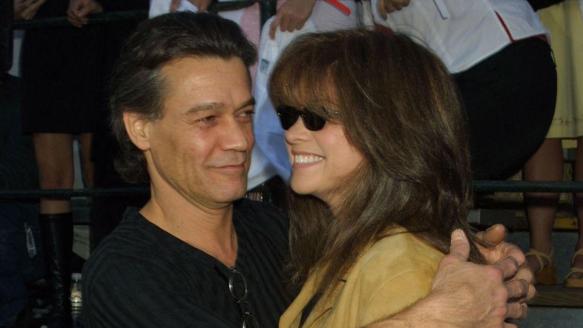 Photo of Valerie Bertinelli and Eddie Van Halen