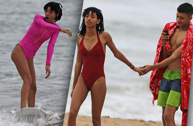 Willow Smith Bikini Boyfriend PDA