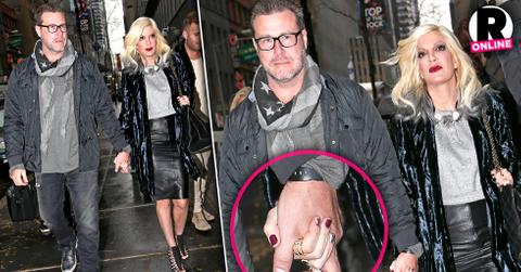 //tori spelling dean mcdermott holding hands nyc pp sl