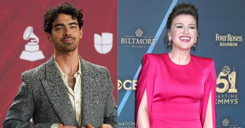 joe jonas snubs kelly clarkson flirty chat show appearance