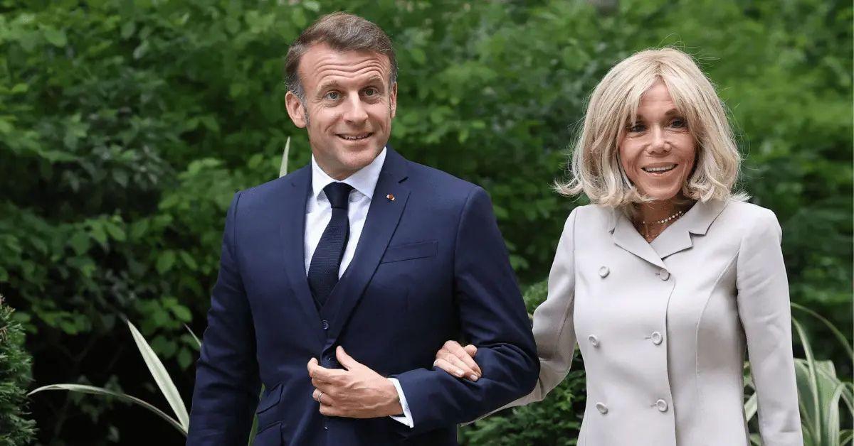 Emmanuel and Brigitte Macron