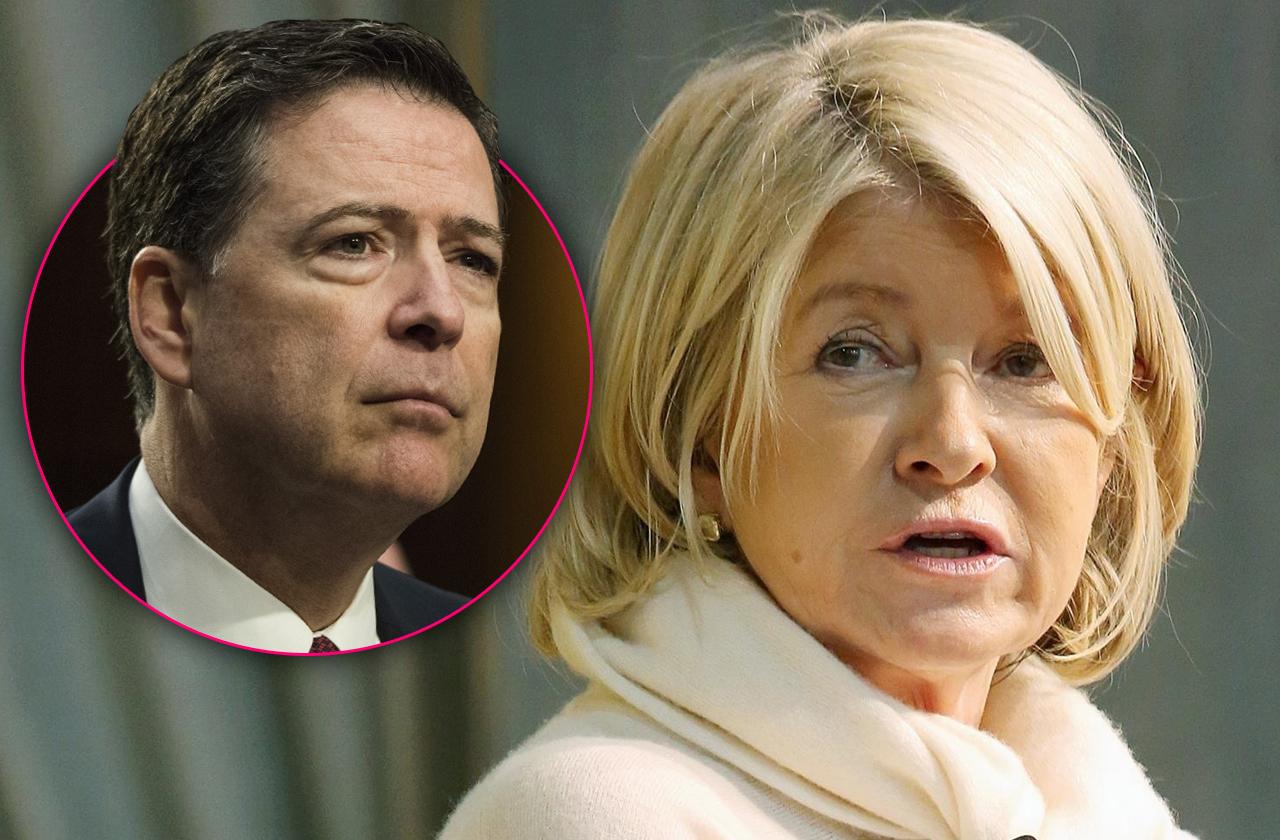 //james comey busted martha stewart trading crime prison higher loyalty autobiography pp