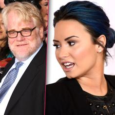 //demi lovato calls out celebs glamorizing philip seymour hoffman drug addiction