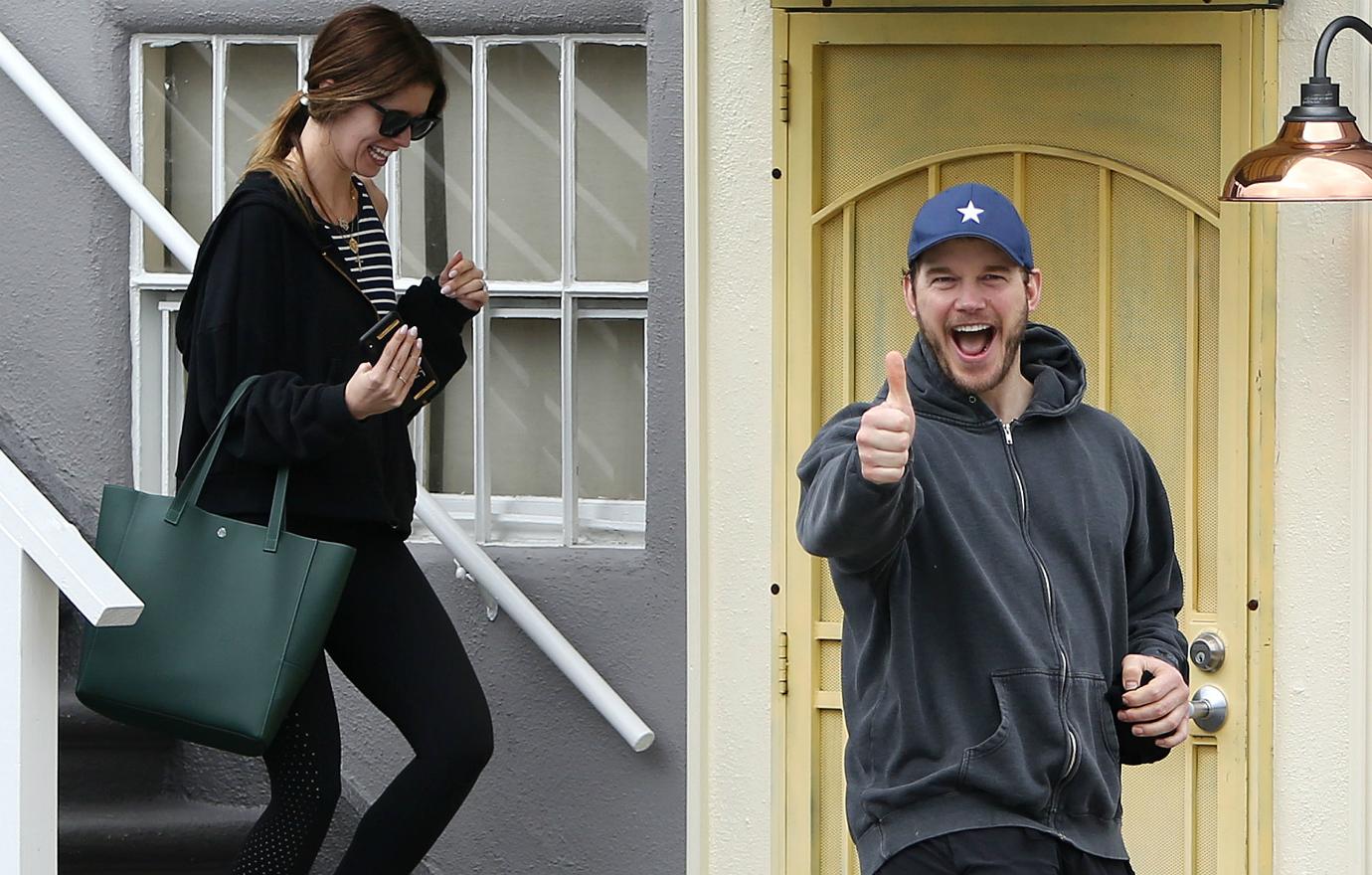 //Chris Pratt Katherine Schwarzenegger New Years Eve