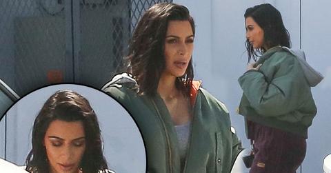 //kim kardashian short hair jacket pp