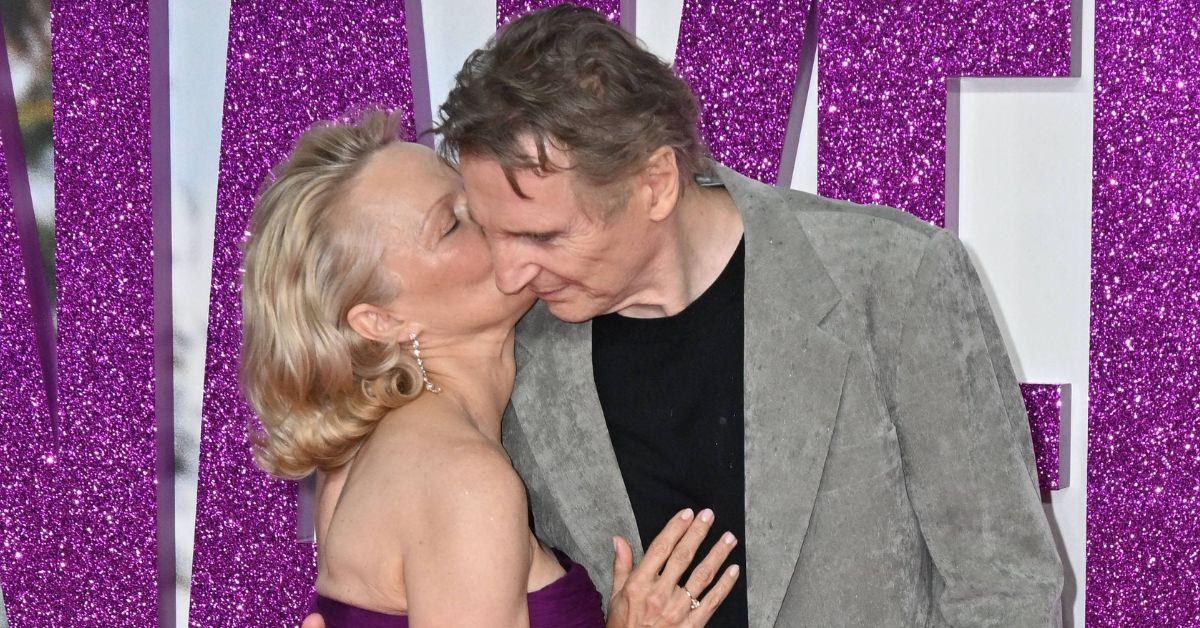 picture of Pamela Anderson and Liam Neeson