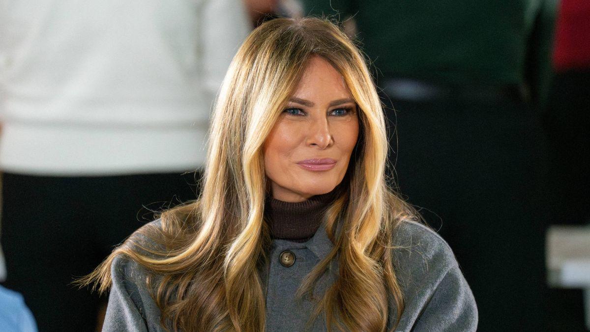 image of Social media mocked Melania's 'Marine One-level helicopter parenting.'