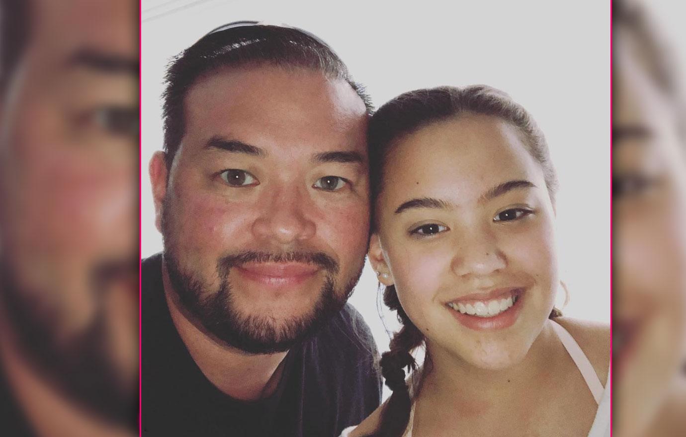 Jon Gosselin Shares New Photo With Daughter Hannah School's Out