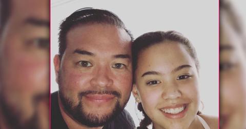 Jon Gosselin Shares New Photo With Daughter Hannah School's Out