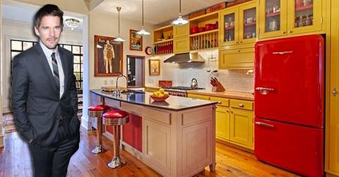 //ethan hawke manhattan townhouse wide