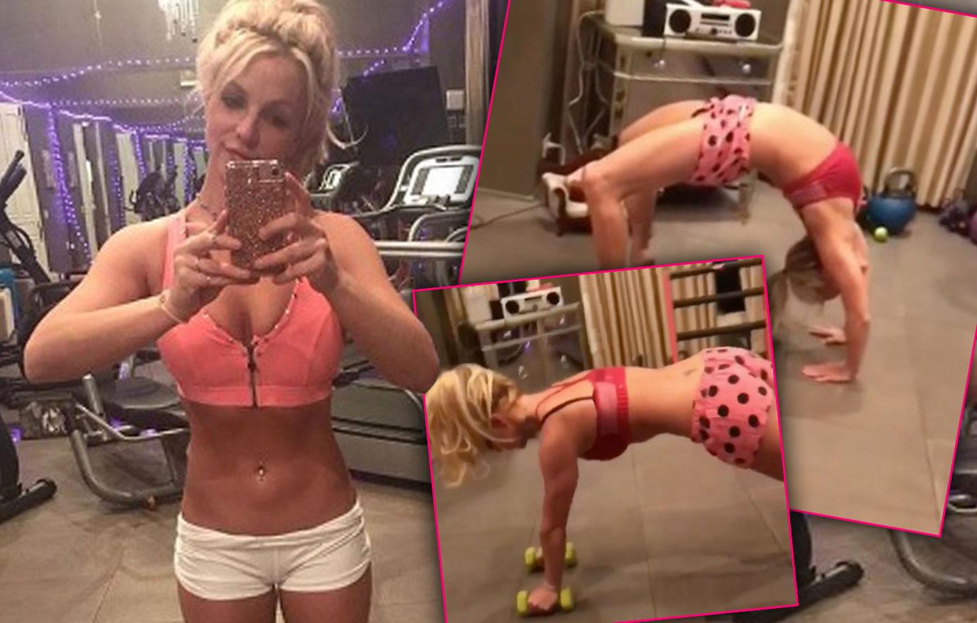 //Britney spears work out please man pp