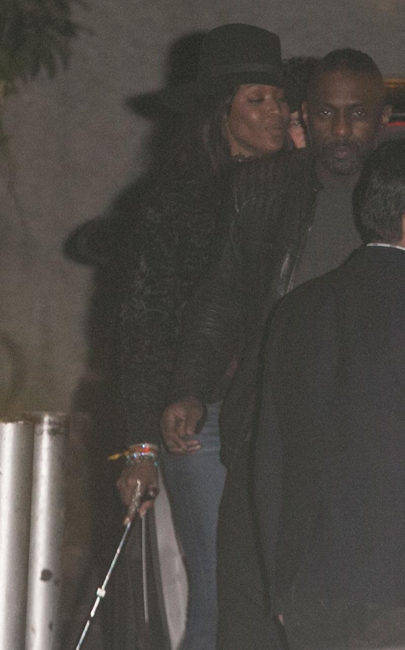 Naomi Campbell Dating Idris Elba? Photos Of Pair Leaving 1Oak Nightclub