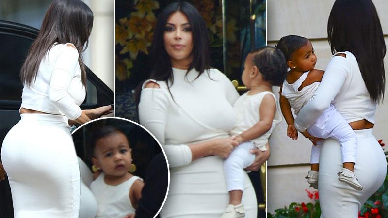 //kim kardashian north west in beverly hills pp