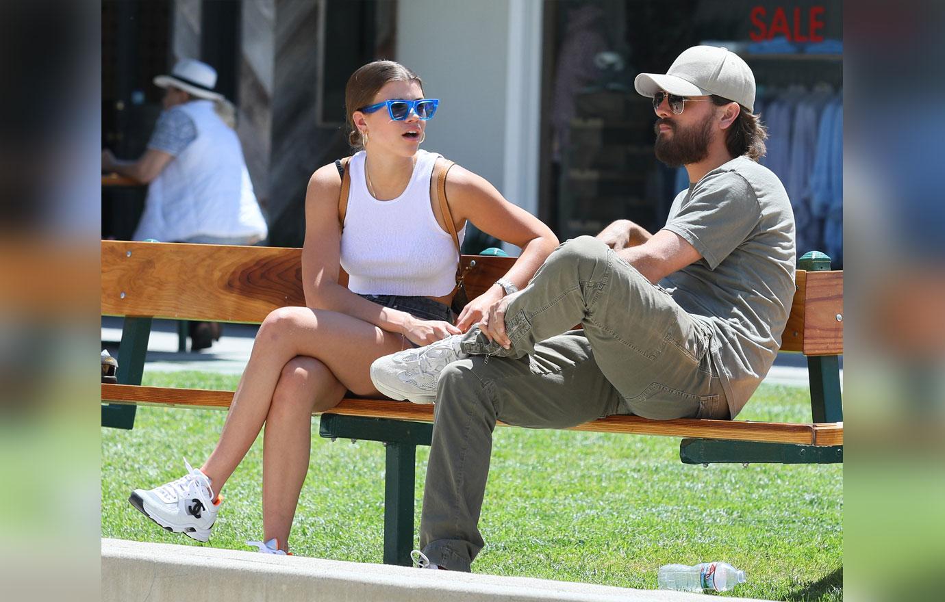 Scott Disick Sofia Richie Hang Out In Malibu