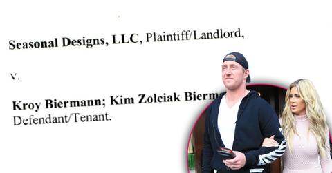 //kroy biermann kim zolciak sued holiday decorator bill mediation pp