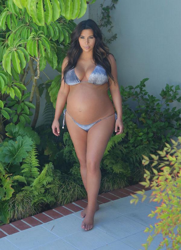 Kim Kardashian Pregnant Topless Health Crisis Uterus Removed C Magazine