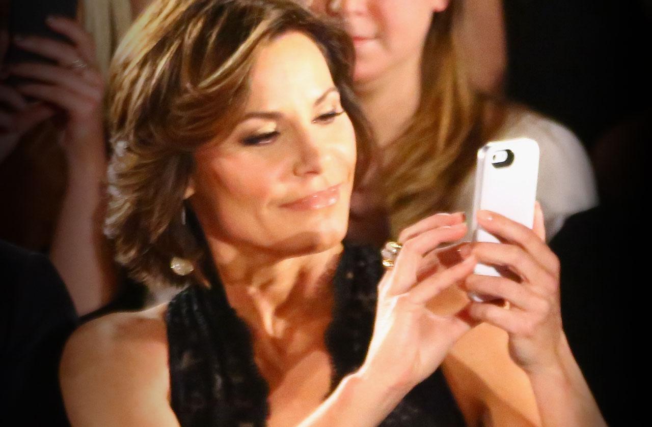 //luann de lesseps recording home video cell phone rhony jail pp