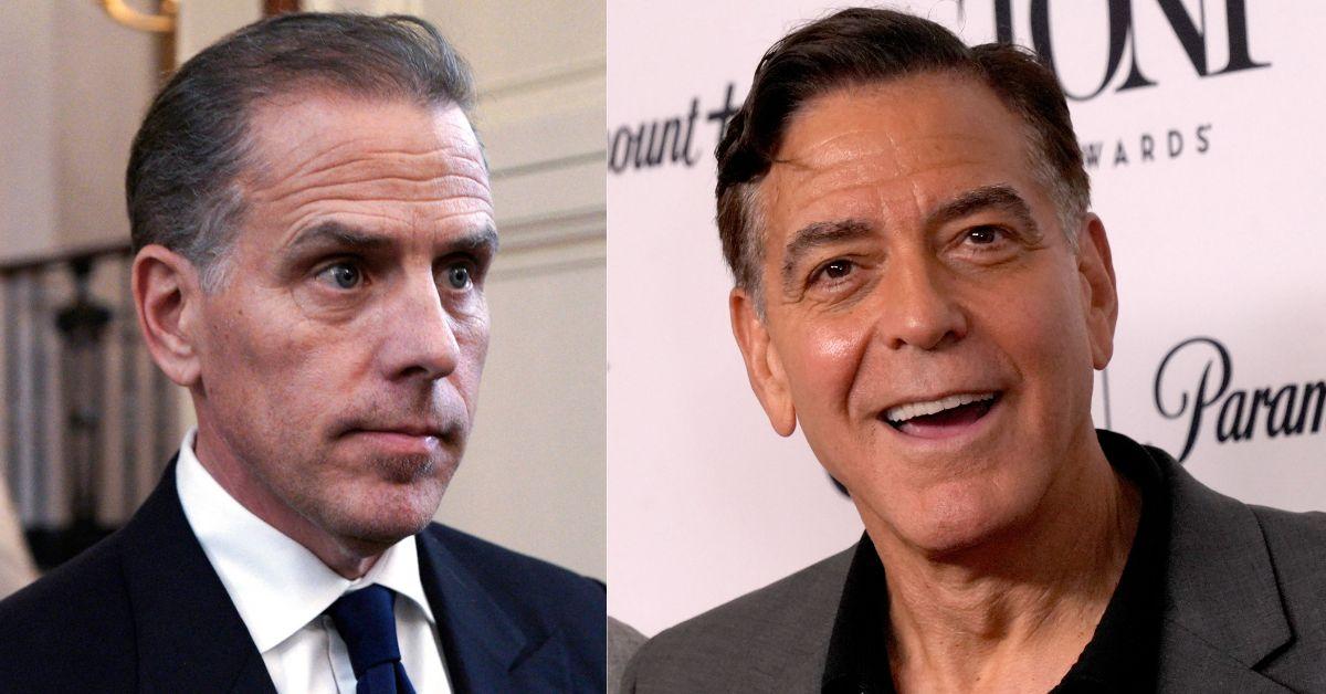 photo of hunter biden and goerge clooney