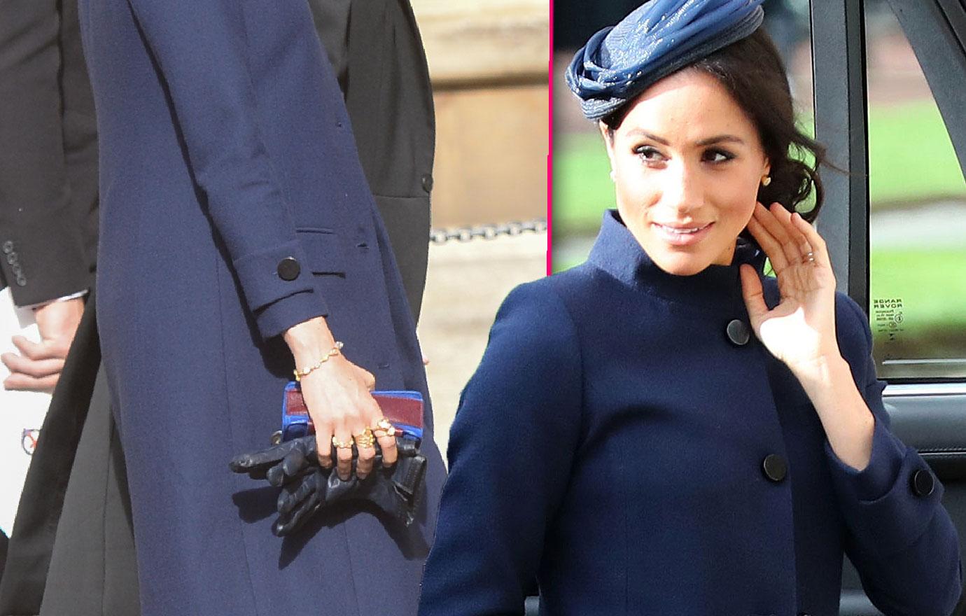 Meghan Markle Sparks Pregnancy Rumors With Loose Coat