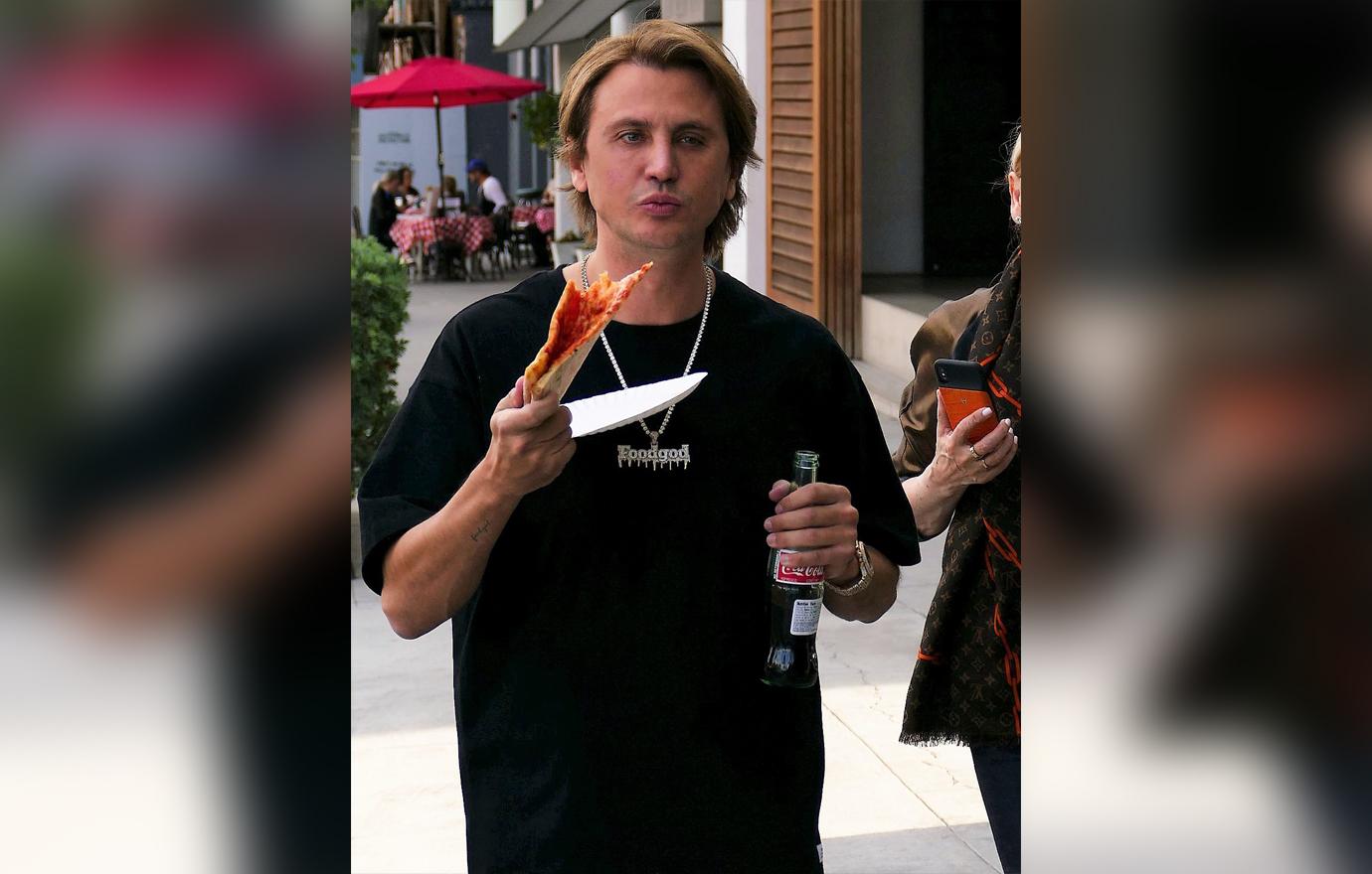 Jonathan Cheban Pizza Face